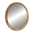 Transitional Decor Style Wall Mirror Decor With Frame For Bathroom by HouseOfZazla