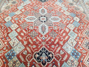 8 x11 Top Quality Veg Dye Turkish Carpet Decorative Handmade Geometric Area Rug