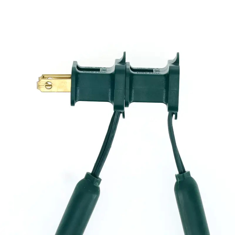 35 C6 Blue LED Christmas Lights, 4" Spacing