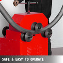 35" Heavy-Duty Electric Multi-Function Industrial Square Pipe Tube Bender Machine W/ Die Set (SAK16482)