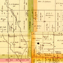 Vintage Map of Story County, Iowa 1883