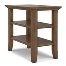 Acadian - Narrow Side Table - Rustic Brown