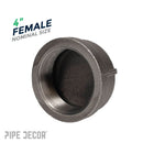 4 in. Black Cap