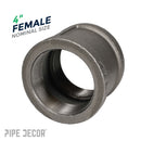 4 in. Black Coupling