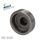 4 in. Black Plug