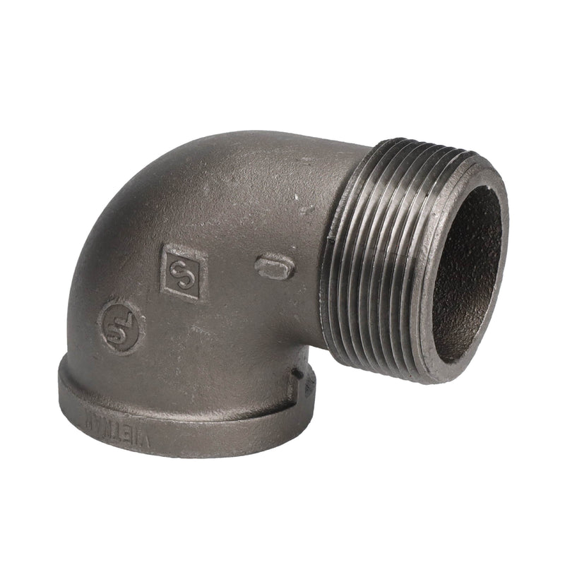 3 in. Black 90 Degree Street Elbow