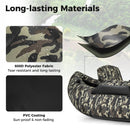 350 LBS Inflatable Fishing Float Tube with Adjustable Backrest and Backpack Straps-Camouflage by LJGDeals
