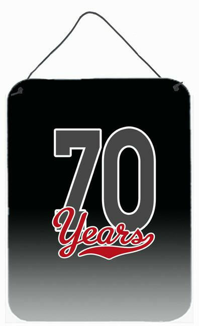 70 Years Wall or Door Hanging Prints CJ1089DS1216