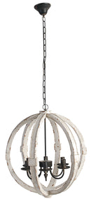Chandelier, Hanging Light Fixture With Adjustable Chain For Kitchen, Bulb Not Included by HouseOfZazla