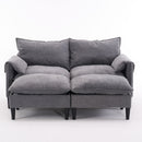 Convertible Combination Sofa With Footstools With Storage by Unique Piece Furniture