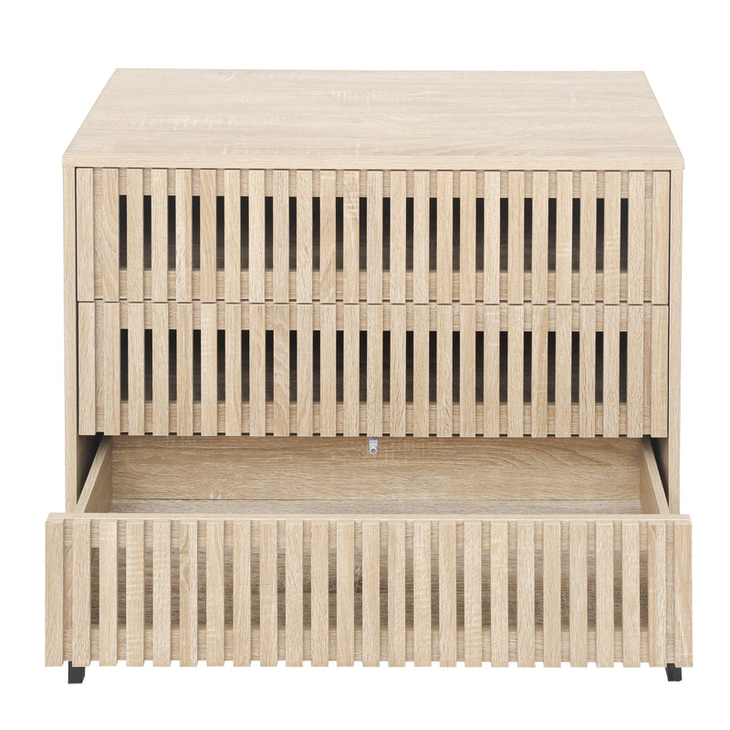 3 drawer cabinet, Accent Storage Cabinet, Suitable for Living Room, Bedroom, Dining Room, Study