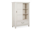 Willowbrook - Door Chest - Egg Shell White With Slight Rub Through by Unique Piece Furniture