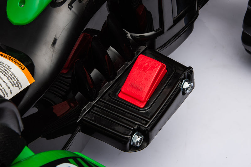 24V Kids Ride On Tractor, Kids' Ride on Car Toys Battery Powered Excavator Electric Vehicles with Trailer, Digger for Toddlers (Green)