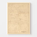Vintage Map of Pettis County, Missouri 1867