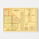 Vintage Map of Morgan County, Missouri 1880