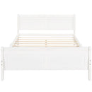 Platform Bed Frame Mattress Foundation Sleigh Bed With Headboard / Footboard / Wood Slat Suppor