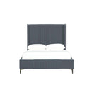 Promenade - Bed With Upholstered Headboard And Slats by HouseOfZazla