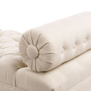 Lewis Bolster - Arm Entryway Bench by HouseOfZazla