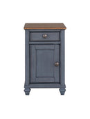 Americana - Chairside Table - Blue by HouseOfZazla