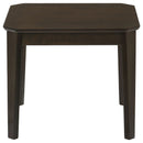 Amaro - 3 Piece Coffee And End Table Set - Dark Brown by HouseOfZazla