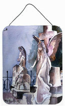 Angels in the Cemetary with Cross Wall or Door Hanging Prints JMK1201DS1216