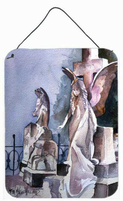 Angels in the Cemetary with Cross Wall or Door Hanging Prints JMK1201DS1216