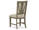 Paxton Place - Step Upholstered Side Chair (Set of 2) - Dovetail Gray by Unique Piece Furniture