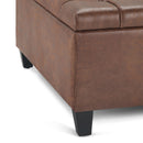 Harrison - Upholstered Coffee Table Storage Ottoman by Unique Piece Furniture