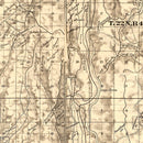 Vintage Map of Butte County, California 1877