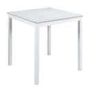 5 Piece Counter Height Table Set, Square Table And 4 Upholstered Chairs by Unique Piece Furniture