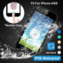 Waterproof Phone Case for iPhone6/6S IPX6 360¡ Full Sealed Phone Protective Case Shockproof Dustproof Sandproof Cover