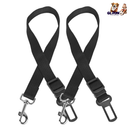 2Pcs Pet Dog Seat Belt Leash Adjustable Pet Dog Cat Safety Leads Harness Car Vehicle Nylon Fabric Seatbelt Strap by GBruno Store