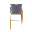 Fabric Counter Height Bar Stools (Set of 2)