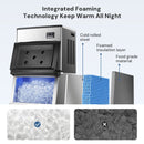 353LBS/24H Split Commercial Ice Maker Z58160 by Kismile