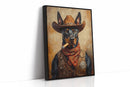 Doberman Marshal with a Steel Gaze
