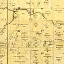 Vintage Map of Douglas County, Kansas 1887
