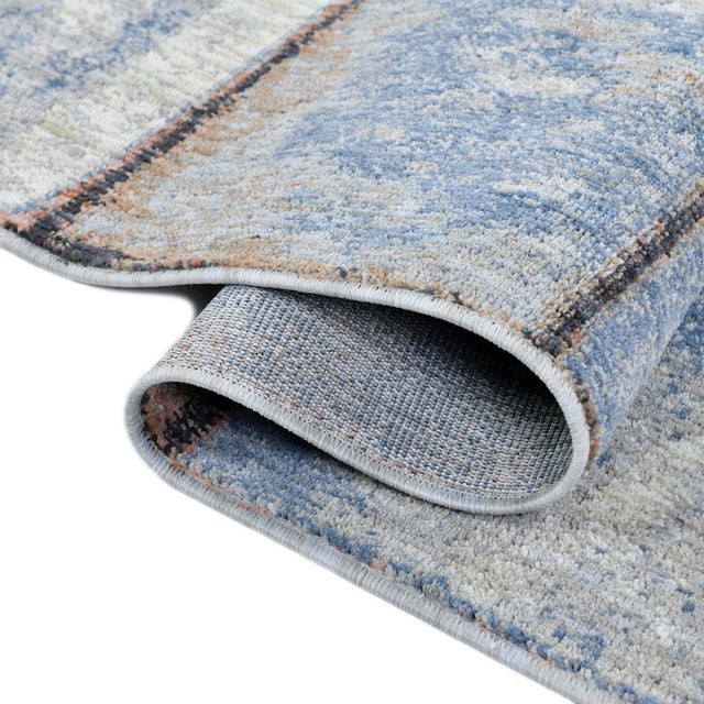 Sussex Home Novelty Collection Area Rug, Extra Soft and Comfy Carpet, Area Rugs for Living Room Rug, Indoor Rug, Blue&Gray