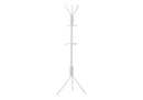Coat Rack, Hall Tree, Free Standing, Hanging Bar, 6 Hooks, Entryway, Contemporary & Modern
