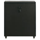 Lorient 5-drawer LED Chest of Drawers Black