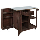 Outdoor Kitchen Island Fir Wood Prep Station by HouseOfZazla