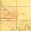 Vintage Map of Monterey County, California 1877