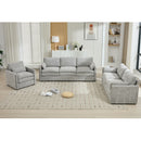 Cozy Upholstered Sofa Set For Living Room by Unique Piece Furniture