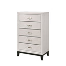 Contemporary 5 Drawer Tall Chest by Unique Piece Furniture