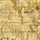 Vintage Map of Trinity County, California 1894