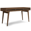 Clarkson - Desk - Rustic Natural Aged Brown by HouseOfZazla