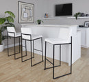Fuji - Contemporary High Back Barstool Elegant Design by HouseOfZazla