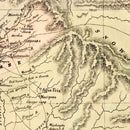 Vintage Map of California 1851
