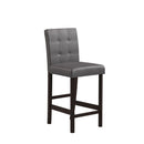 Leon - Bar Table And 4 Bar Stools - Espresso / White by HouseOfZazla