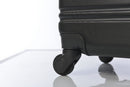 3 Piece Luggage Set Hardside Spinner Suitcase With Tsa Lock 20" 24" 28" Available - Black by HouseOfZazla