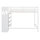 Loft Bed With Built In Storage Wardrobe And Staircase by HouseOfZazla